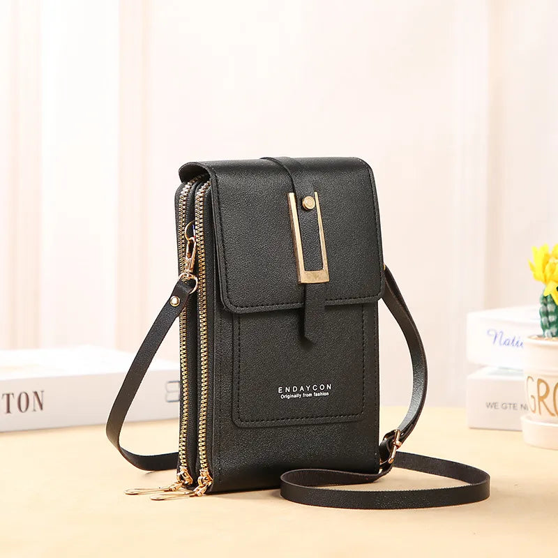 Buylor Leather Bag: Organized, Stylish, Touchscreen-Friendly