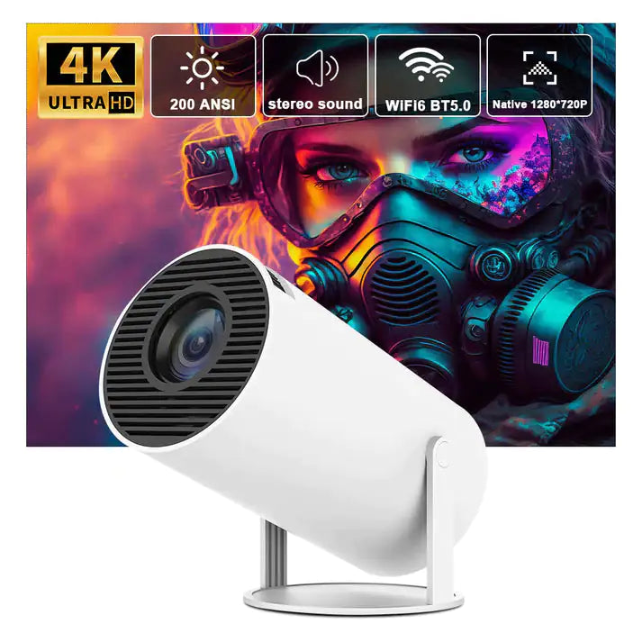 Cinematic Clarity, Maximum Portability: The Pivot Projector Pro