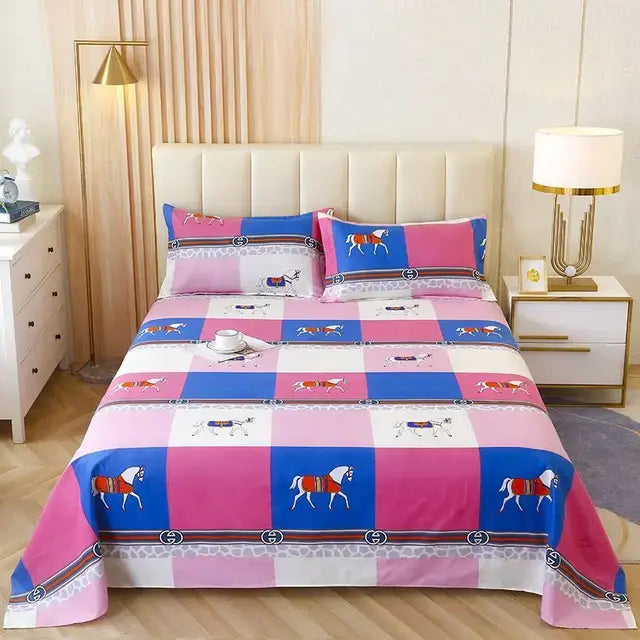 Soft, Breathable Luxury: Pure Cotton Bed Sheet Cover