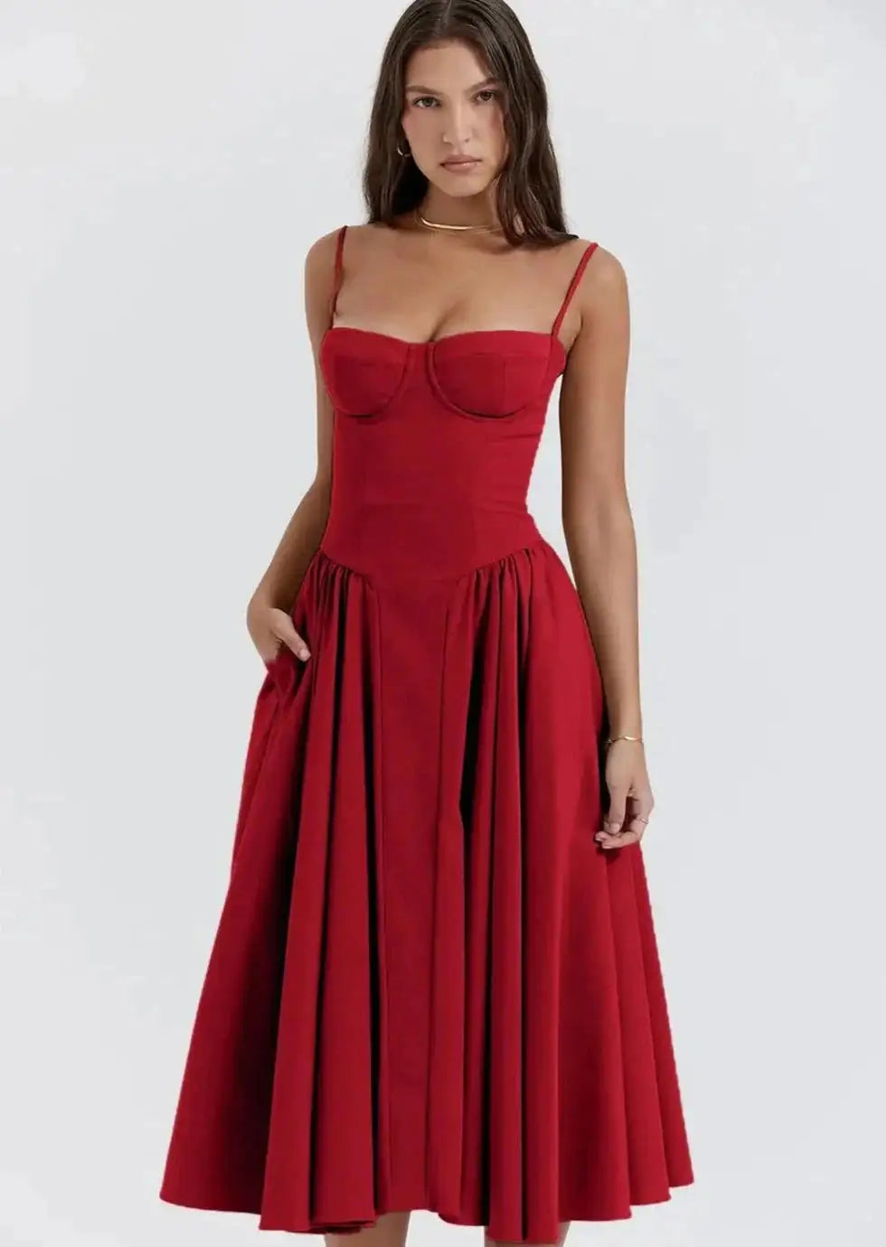 Elena Corset Sundress: Elegance Meets Versatility