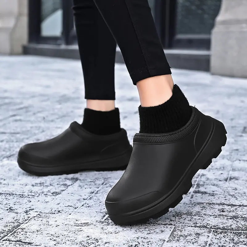 Step Up Your Kitchen Game with Men's Warm Kitchen Working Shoes