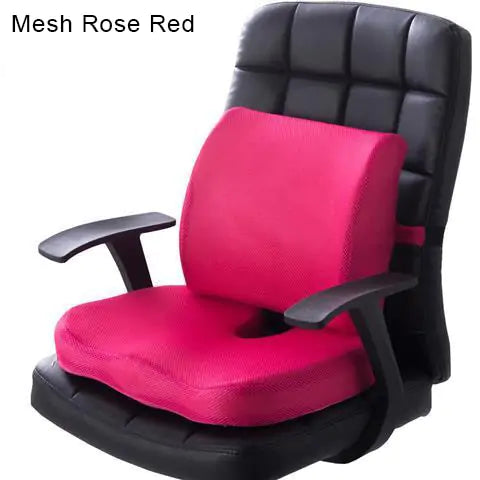 Orthopedic Hemorrhoid Seat Cushion - Memory Foam for Car, Office Chair, and Pain Relief