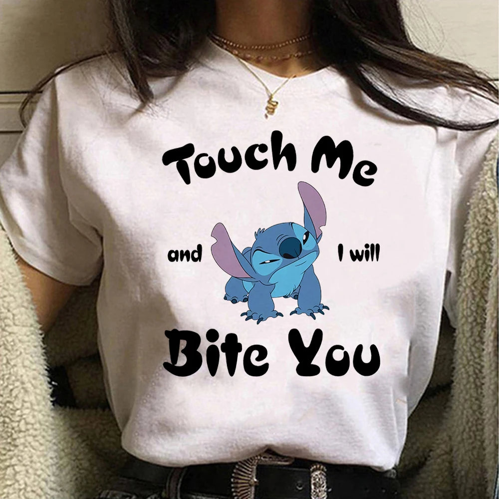 Disney Character Fashion Tees for All - Featuring Groot and Stitch