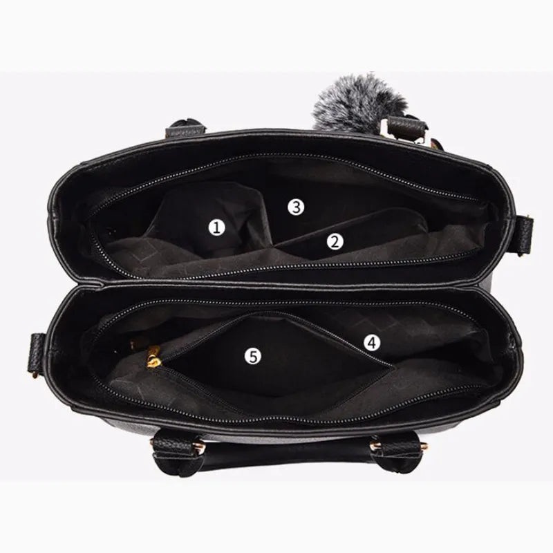 Embroidered Leather Messenger Bag: Chic, Practical, Unique