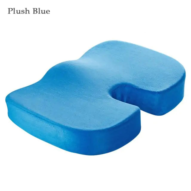 Orthopedic Hemorrhoid Seat Cushion - Memory Foam for Car, Office Chair, and Pain Relief