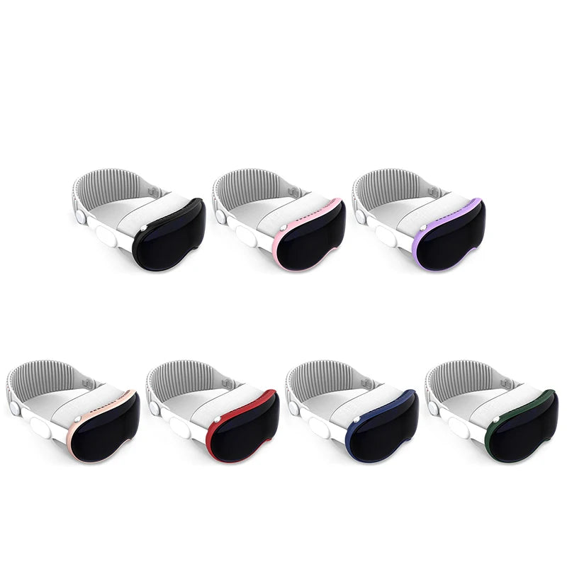 For Apple Vision Pro VR Helmet Protective Cover TPU+ PC Cases Protector Dustproof Anti-scratch for Vision Pro VR Accessories