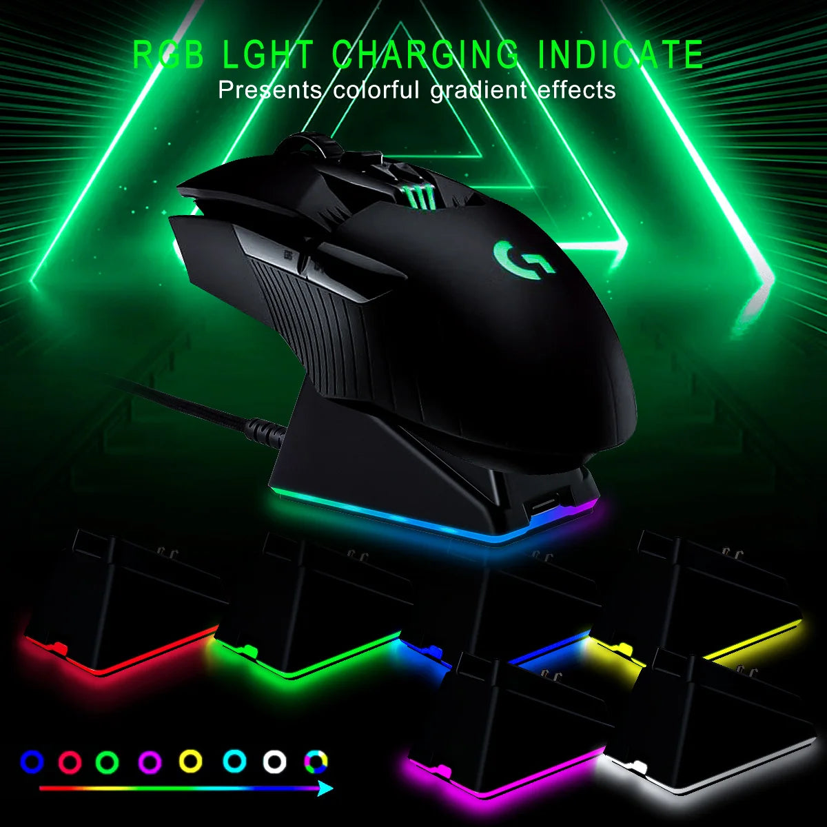 Elevate Your Logitech Gameplay: Wireless Charging for the G403, G703, PRO, & GPW