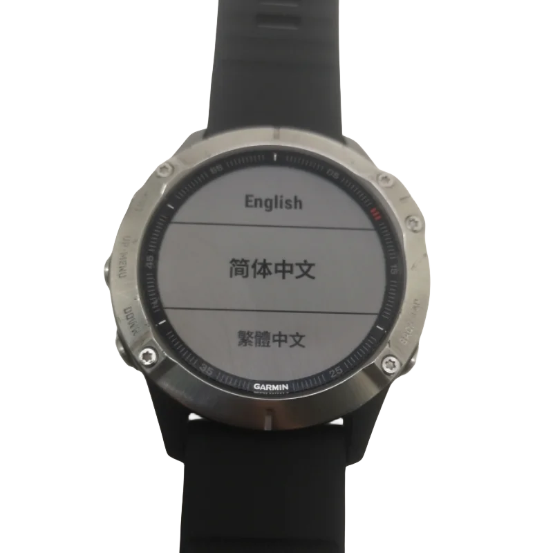 Garmin Fenix 6 Titanium Alloy Smart Watch with Power Glass, Blood Oxygen Detection, and Multi-GPS Support (GPS+BDS+GLONASS), 10ATM Waterproof
