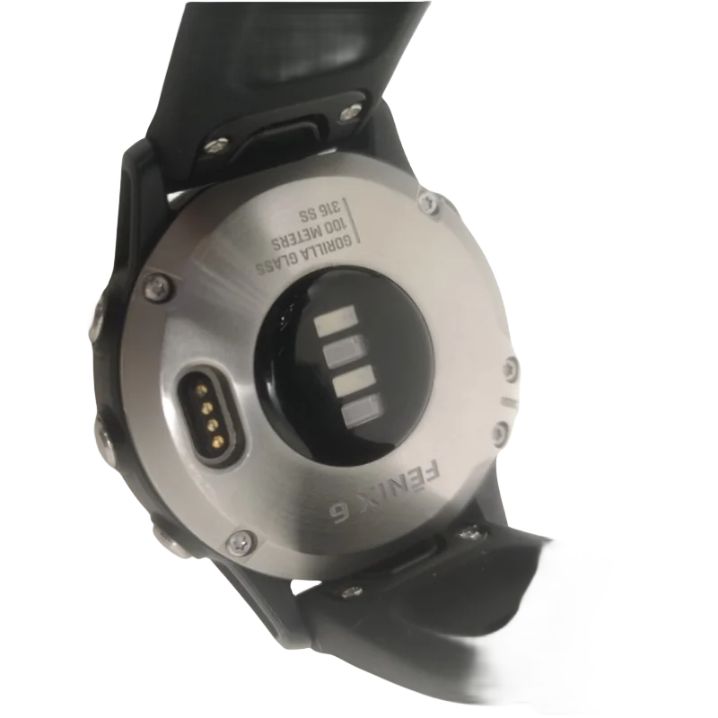 Garmin Fenix 6 Titanium Alloy Smart Watch with Power Glass, Blood Oxygen Detection, and Multi-GPS Support (GPS+BDS+GLONASS), 10ATM Waterproof