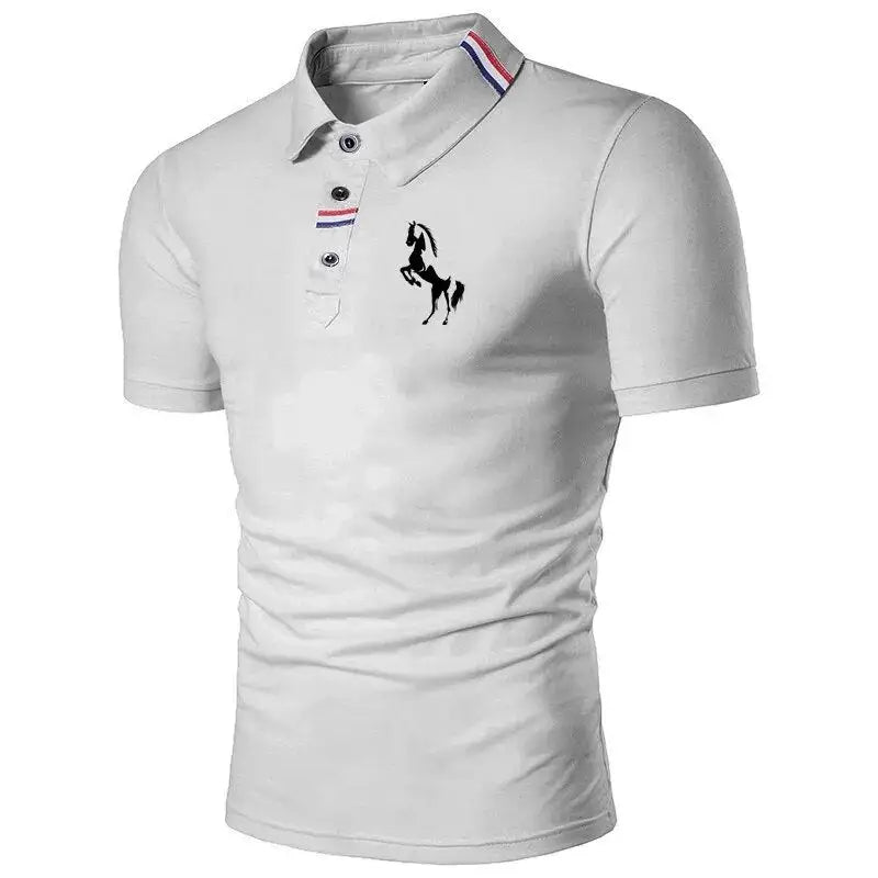 Elevate Your Wardrobe with Our Short Sleeve Polo Shirt for Men
