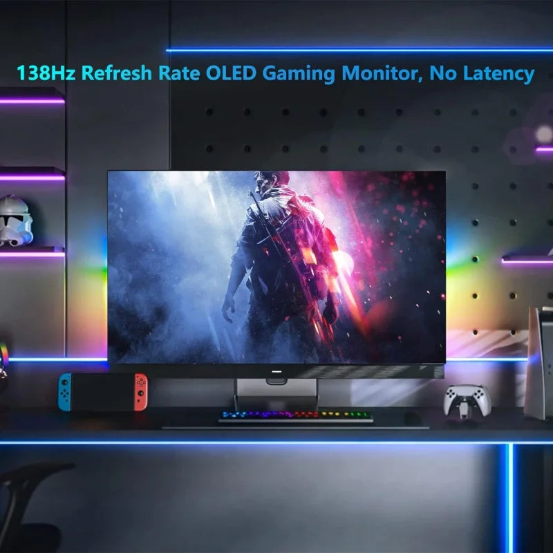 Immerse Yourself: 48" OLED Gaming Monitor with 4K & 138Hz