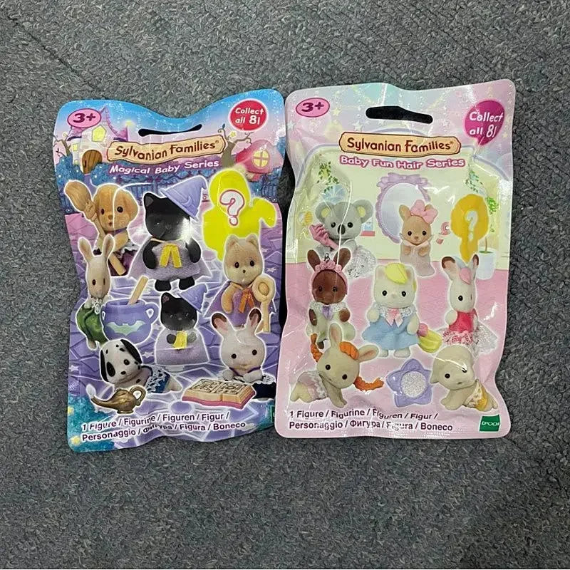 Sylvanian Families Japan Kawaii Camping Dress-Up Baby Doll Blind Box - Cute Anime Figures and Room Ornaments