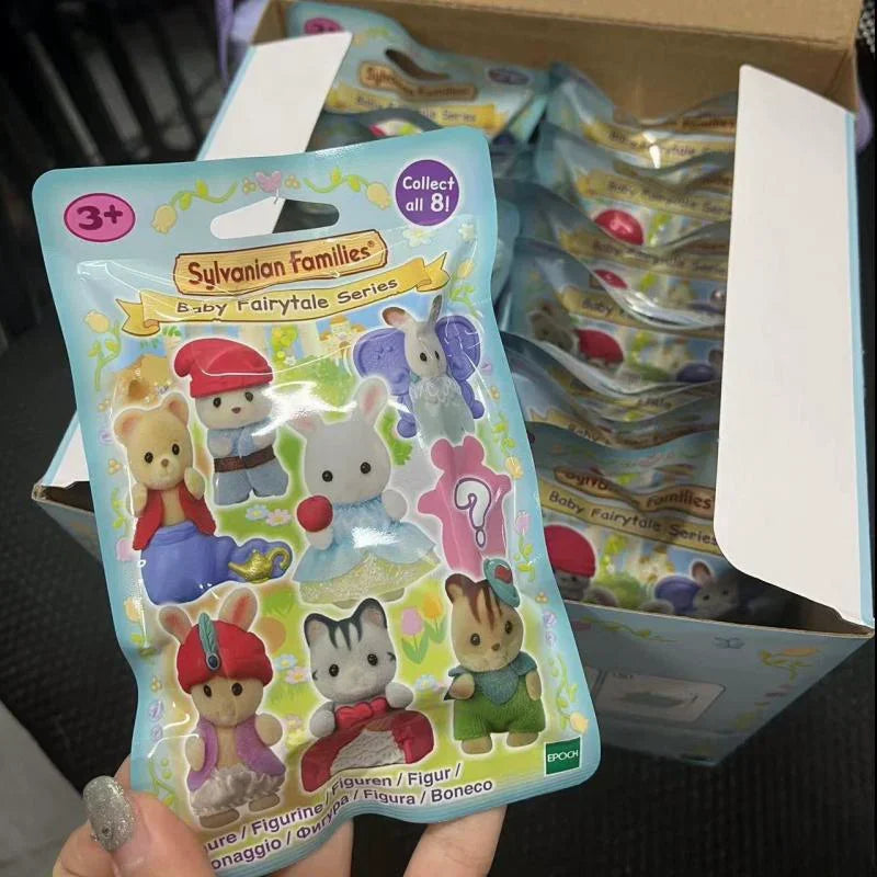 Sylvanian Families Japan Kawaii Camping Dress-Up Baby Doll Blind Box - Cute Anime Figures and Room Ornaments