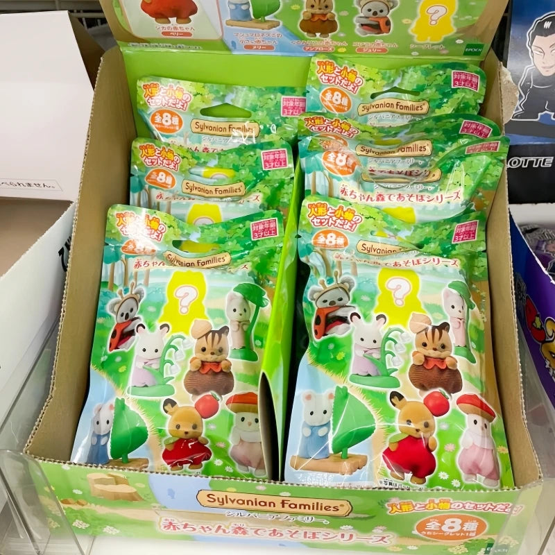 Sylvanian Families Japan Kawaii Camping Dress-Up Baby Doll Blind Box - Cute Anime Figures and Room Ornaments