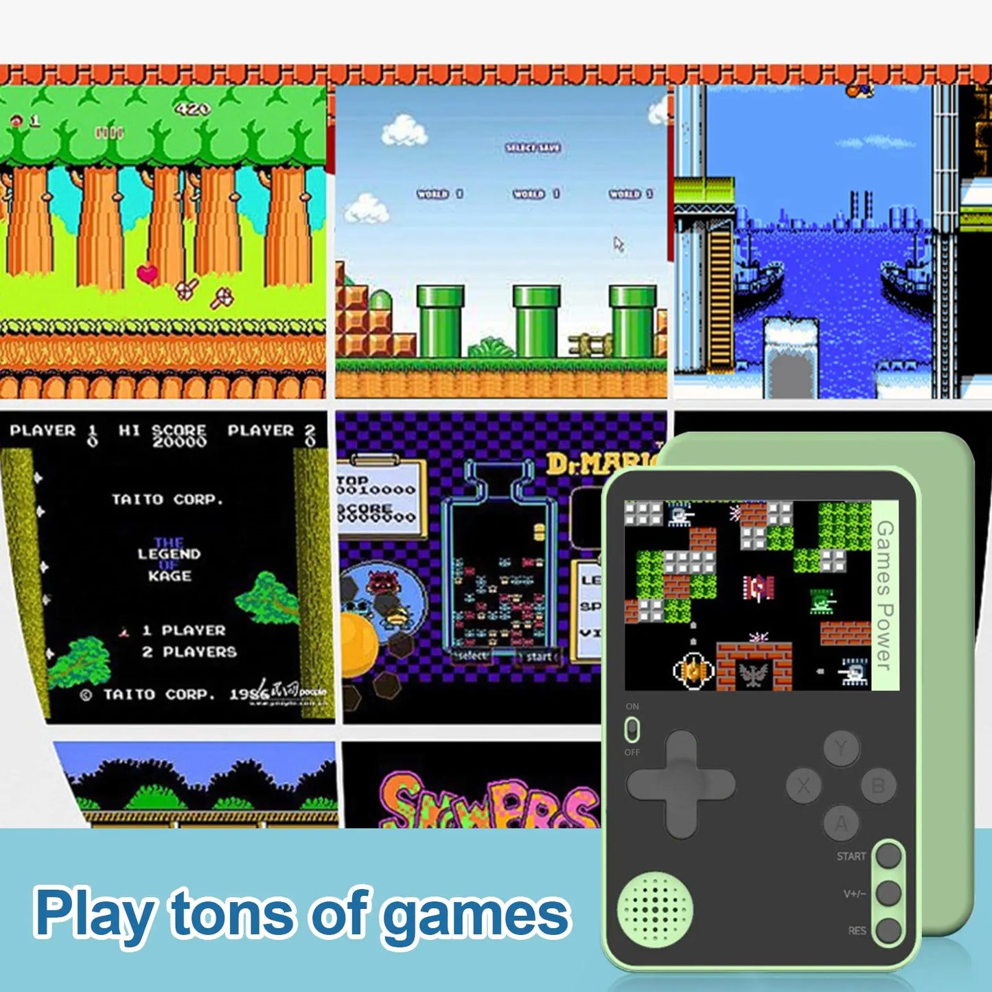 Retro Fun on the Go: K10 Handheld Game Console