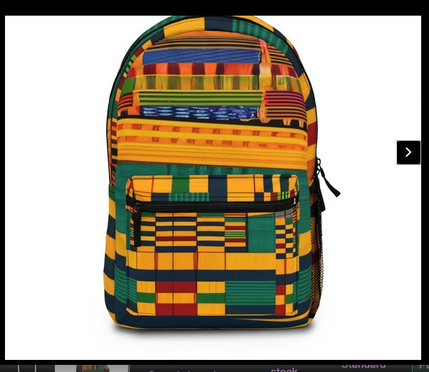 KENTE Bag of Many Colors Backpack