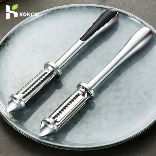 Konco Fruit and Vegetable Peeler - Alloy Sharp Potato Carrot Grater, Kitchen Gadget