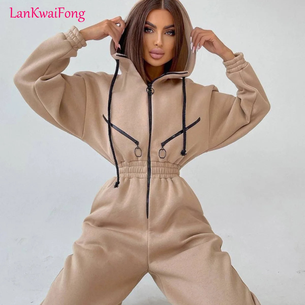 Athleisure Chic: The LKF 2024 Sports & Casual Jumpsuit