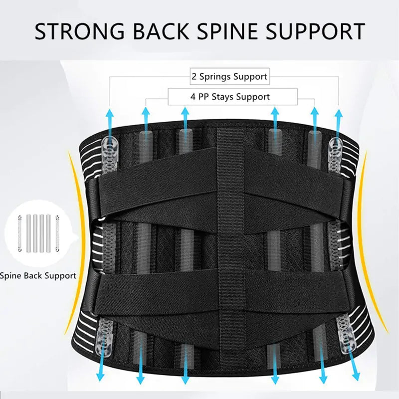 Back Lumbar Support Belt - Enhanced Comfort with Superior Support