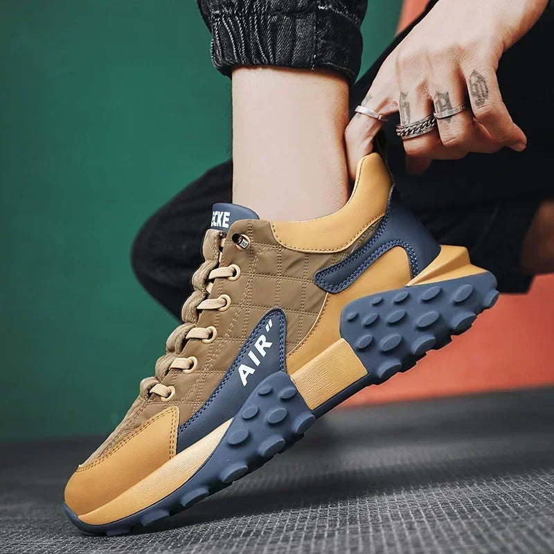 Men's Luxury Sports Sneakers - Designer Running Shoes with Chunky Soles, New Casual Footwear Collection