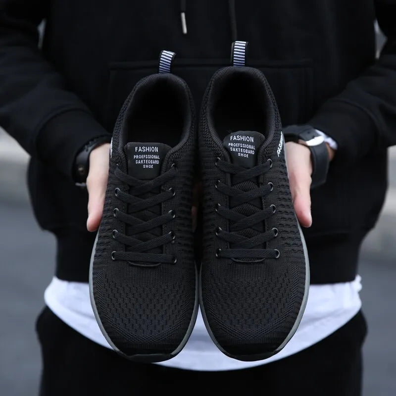 Unisex Running Sneakers - Lightweight, Breathable Mesh Sport Shoes for Men and Women, Fashionable Casual Moccasins