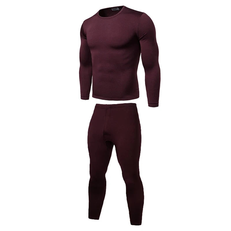 Stay Warm & Comfortable: Men's Thermal Underwear Set