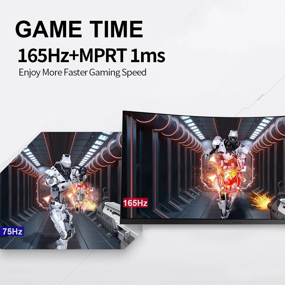 Upgrade Your Visuals: 34" Widescreen 4K 165Hz Curved Gaming Monitor
