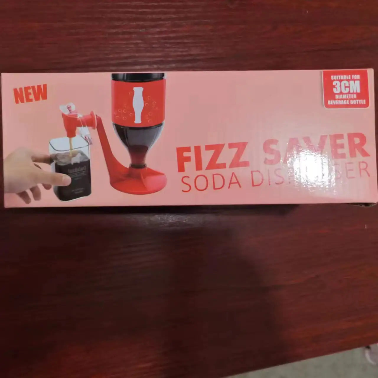 Upside Down Automatic Beverage Dispenser - A Novelty Drink Pouring Gadget for Home and Parties