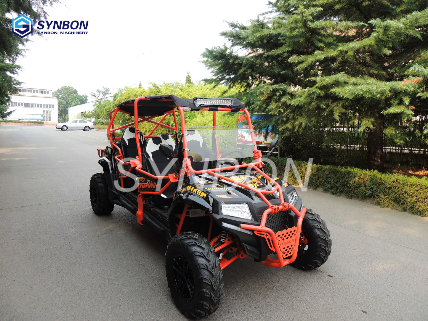 New 4-Seat SUV ATV UTV - 4x2 Utility Vehicle, 360CC, CE EPA Certified, All-Terrain Off-Road Car, Adult Go Kart Beach Buggy