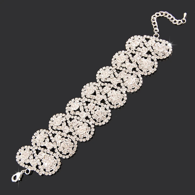 Wedding & Engagement Sparkle: 925 Silver Charm Bracelet