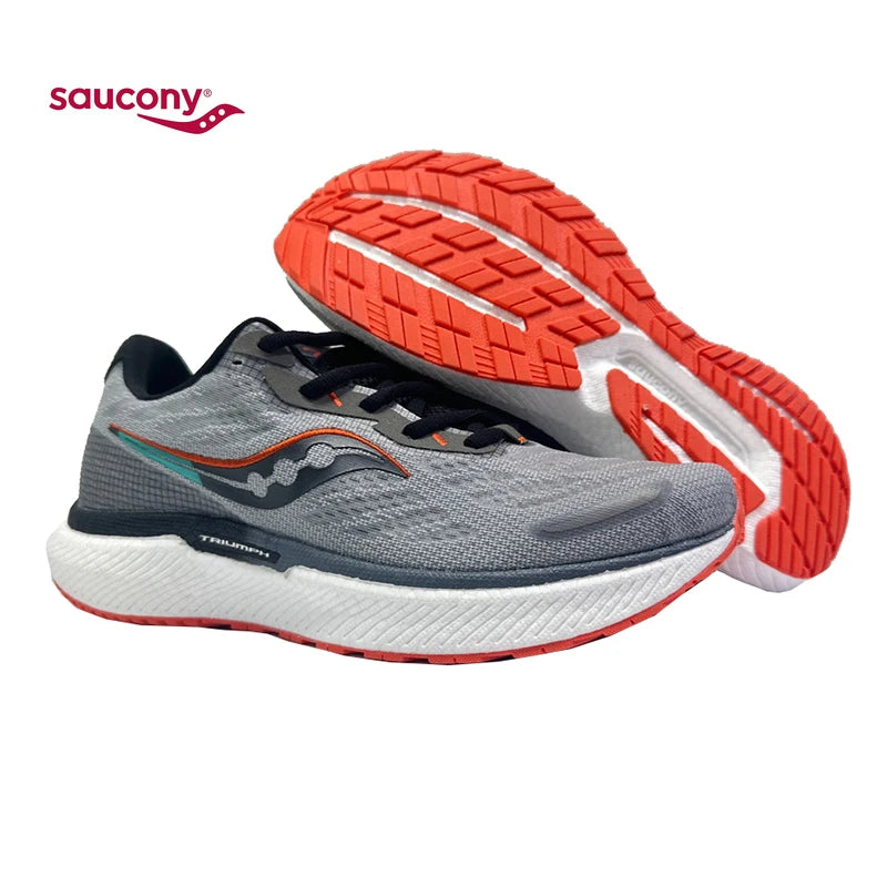 Saucony Victory 19 Men's Trail Running Shoes: Thick Sole for Ultimate Comfort