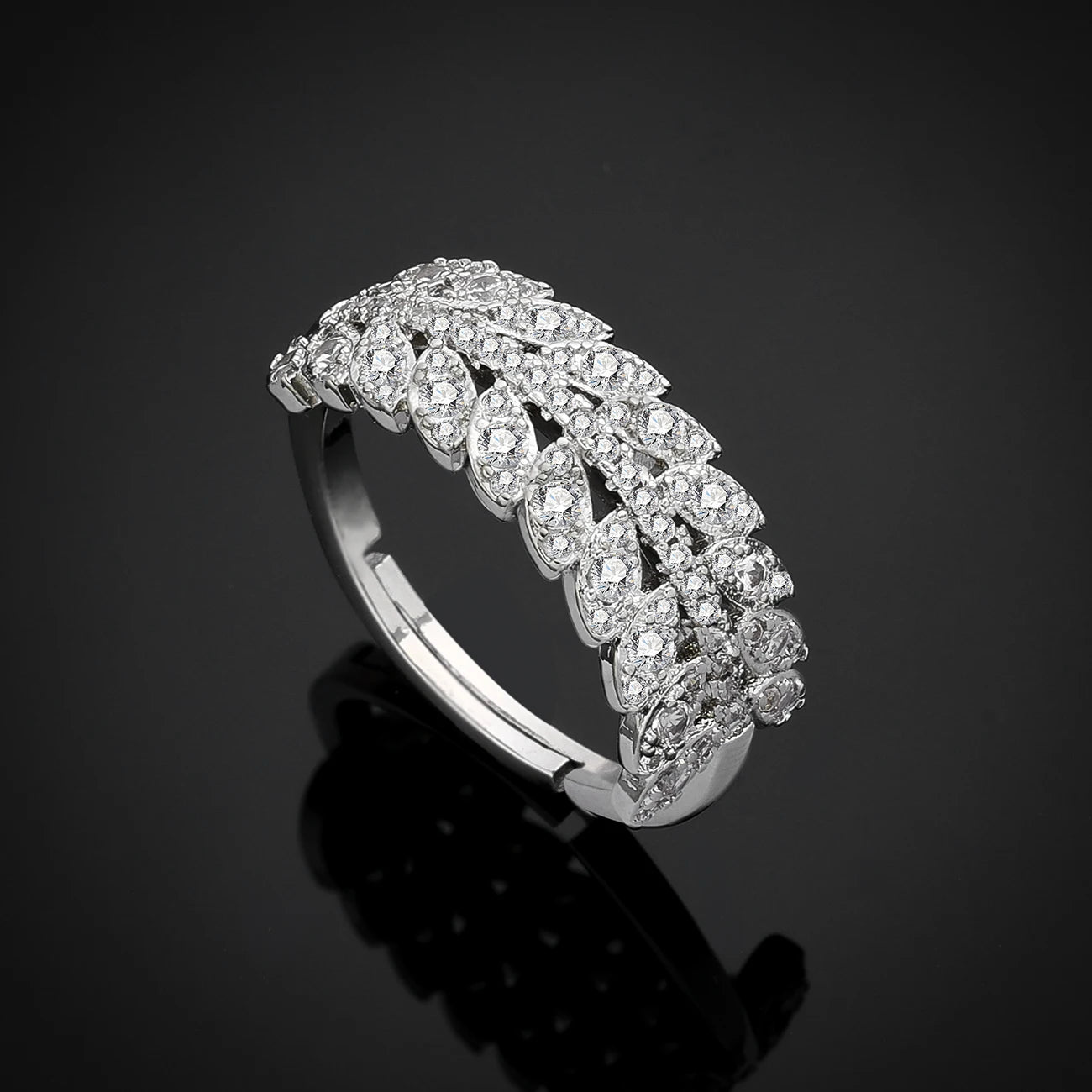 Nigeria 4pcs Bridal Zirconia Jewelry Sets - Luxury Dubai Style Platinum Plated CZ Crystal Wedding Sets for Women