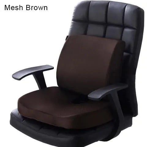 Orthopedic Hemorrhoid Seat Cushion - Memory Foam for Car, Office Chair, and Pain Relief