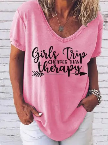 It's Girls' Trip Time! "Girls Trip Therapy" Tee