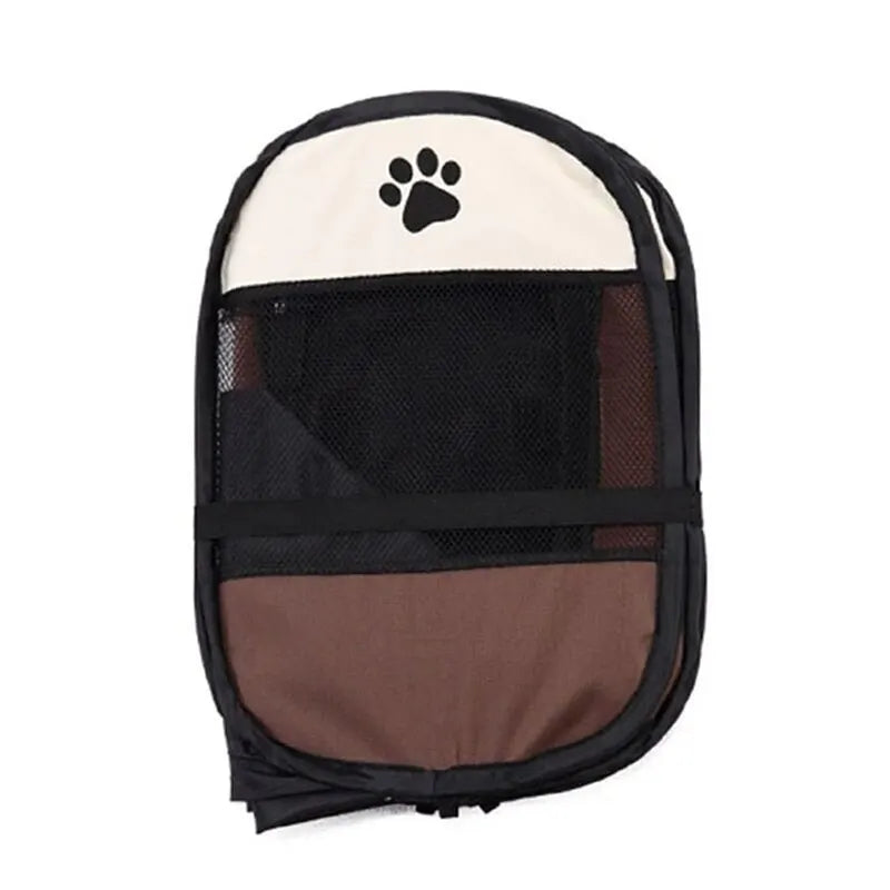 Portable Foldable Pet Tent - Octagonal Kennel Fence for Puppies and Cats, Easy to Use Outdoor Shelter for Large Dogs