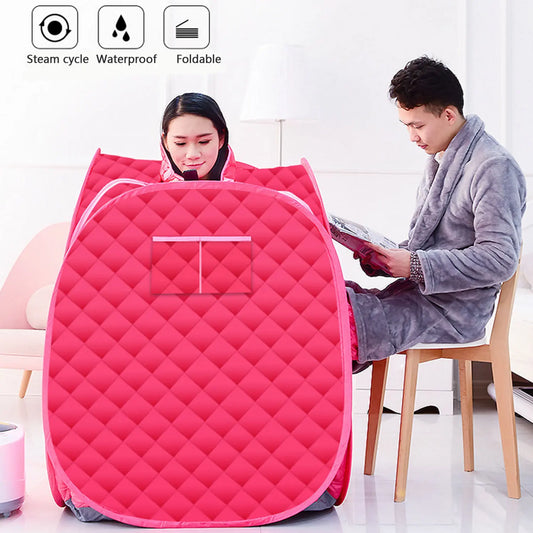 At-Home Spa Retreat: Portable Folding Steam Sauna