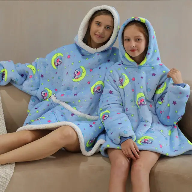 Embrace Ultimate Comfort with Oversized Hoodie Warm Blankets