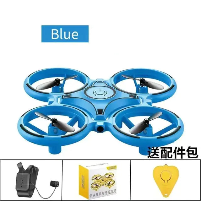 Gesture Sensing Drone with Smart Watch Remote Control