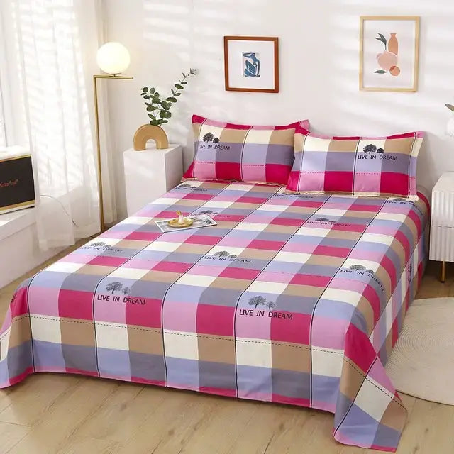 Soft, Breathable Luxury: Pure Cotton Bed Sheet Cover