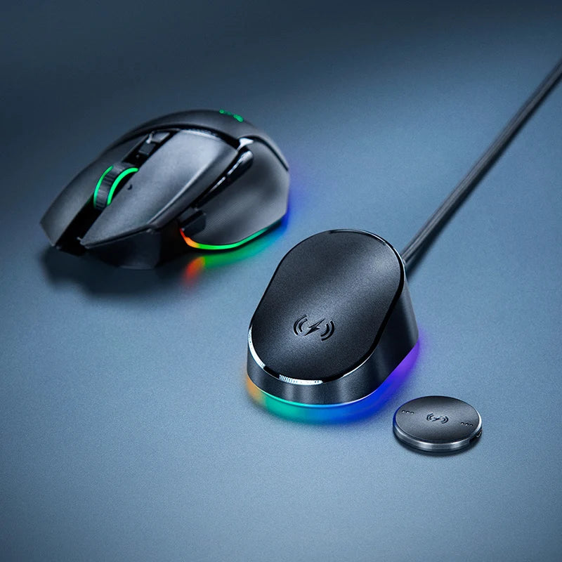 Razer Basilisk V3 Pro and Naga V2 Pro - Wireless Charging Module for Gaming Mice