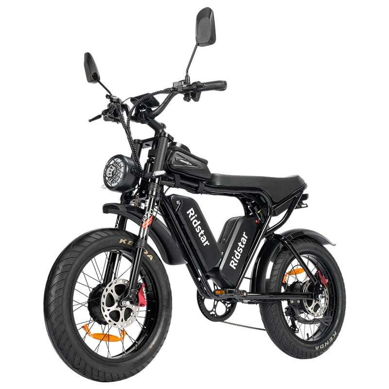 Ridstar Q20/Q20Pro Electric Bike - 2000W Powerful Motor, 52V40AH, Oil Brake, 20x4.0 Inch Fat Tire Mountain Snow Ebike