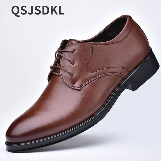 Polished & Comfortable: Men's Leather Dress Shoes