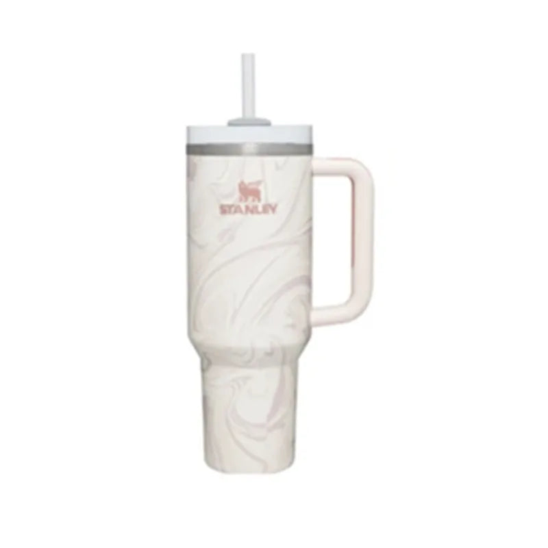 Stanley Quencher H2.0 Flow State Tumbler - 30/40oz Stainless Steel Vacuum Insulated with Lid and Straw, Keeps Drinks Cold or Warm