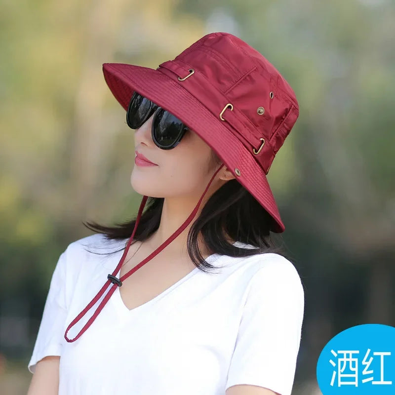Stay Cool & Protected: Unisex Wide Brim Sun Hat