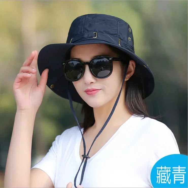 Stay Cool & Protected: Unisex Wide Brim Sun Hat