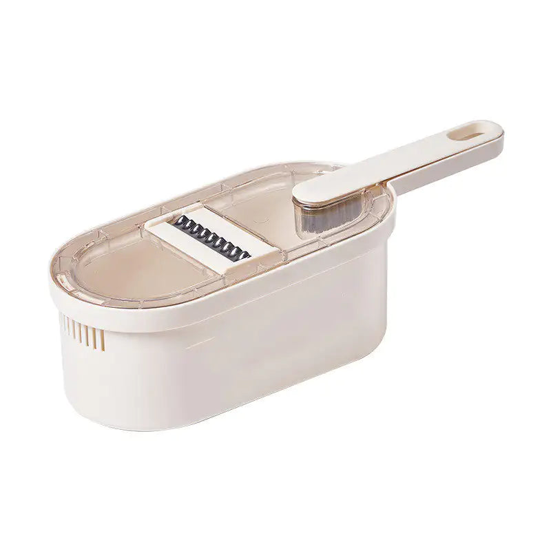 Multifunction Vegetable Cutter with Basket and Brush: Your Ultimate Kitchen Companion
