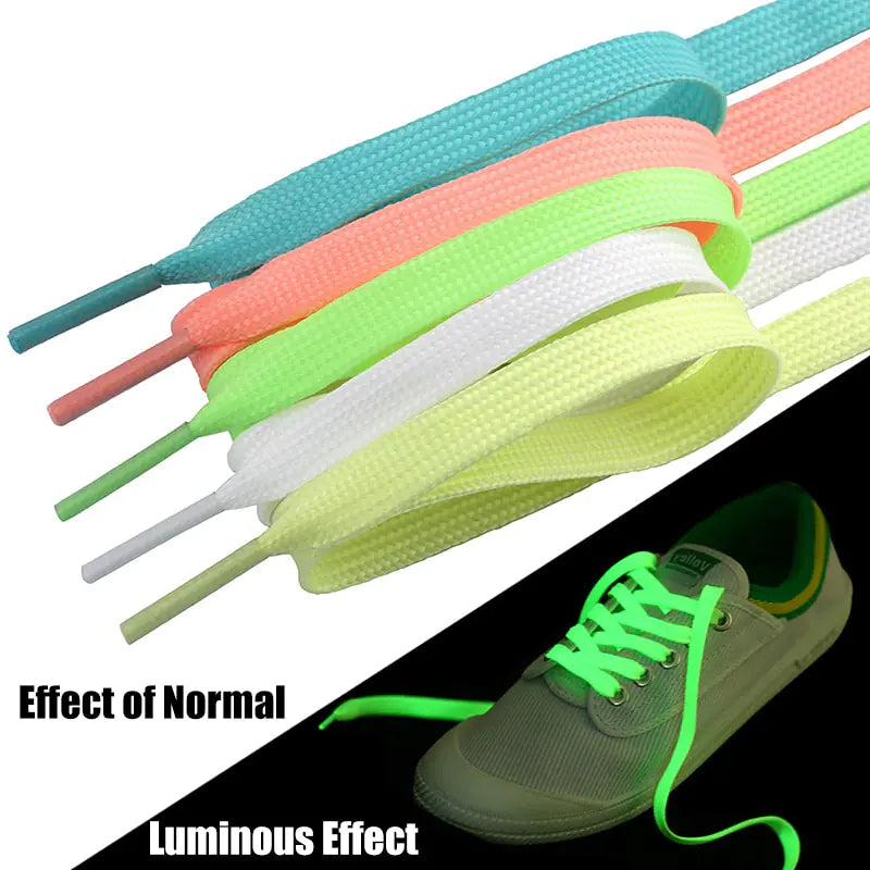 Illuminate Every Step with Our Luminous Shoelaces!
