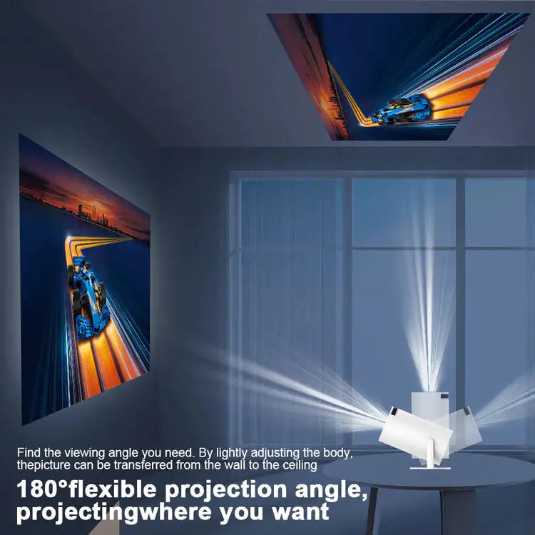 Cinematic Clarity, Maximum Portability: The Pivot Projector Pro