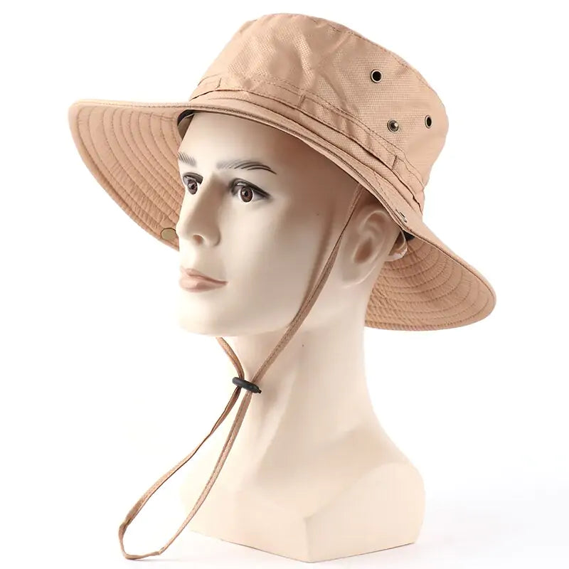 Lightweight UPF 50+ Breathable Bucket Hat for Outdoor Adventures