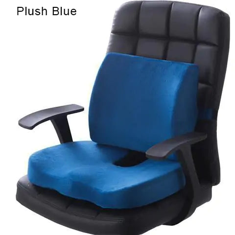 Orthopedic Hemorrhoid Seat Cushion - Memory Foam for Car, Office Chair, and Pain Relief